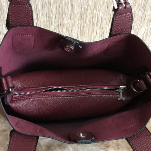 Сумка жіноча Vienca B9922 бордова