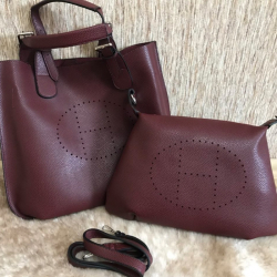 Сумка жіноча Vienca B9922 бордова