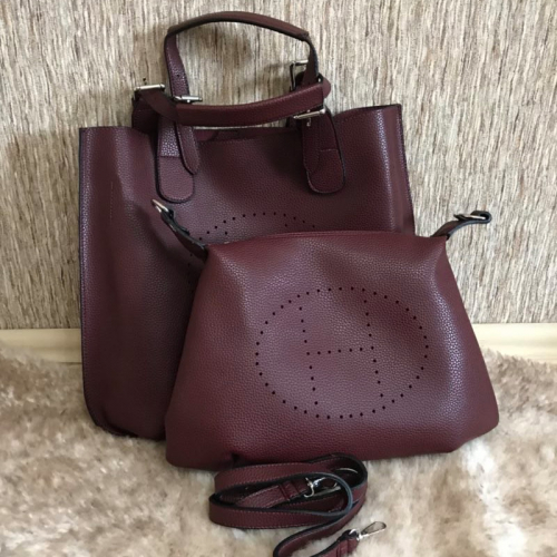 Сумка жіноча Vienca B9922 бордова