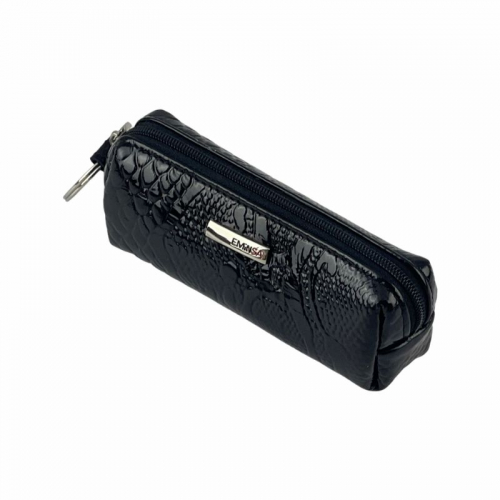 Ключниця шкіряна Eminsa 1520 67-1 чорна