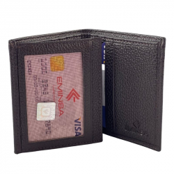 Гаманець чоловічий шкіряний Eminsa 1126 18-3 темно-коричневий