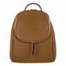 Рюкзак жіночий шкіряний Genuine Leather 759281 гірчичний