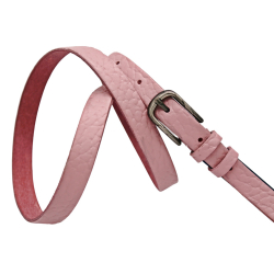 Ремень женский кожаный Кремень 05.15.62.17 пудровый 120 см