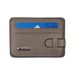 Гаманець картхолдер шкіряний Eminsa 1594 37-17 світло-коричневий