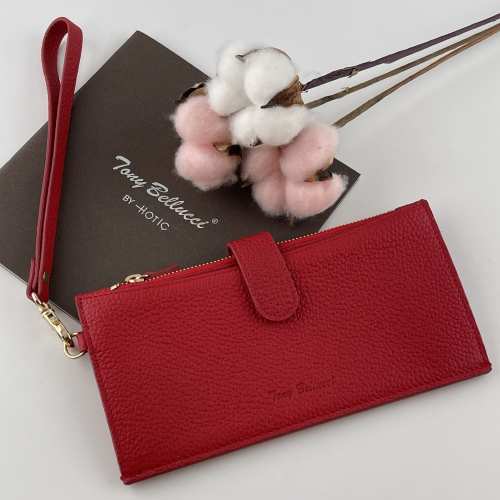 Гаманець-портмоне жіночий шкіряний Tony Bellucci T810-282 червоний