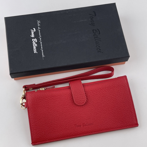 Гаманець-портмоне жіночий шкіряний Tony Bellucci T810-282 червоний