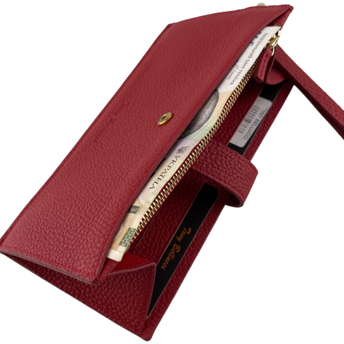 Гаманець-портмоне жіночий шкіряний Tony Bellucci T810-282 червоний
