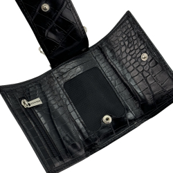 Ключниця шкіряна Eminsa 1506 4-1 чорна