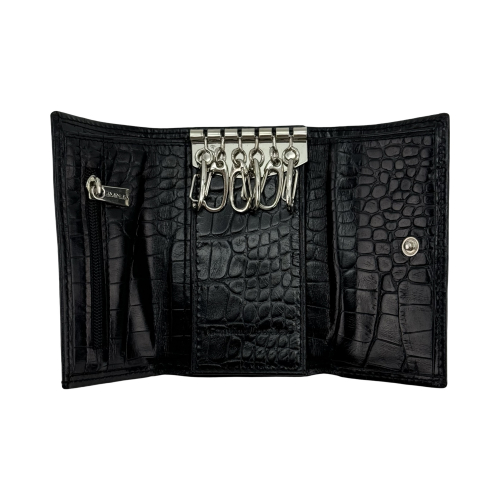 Ключниця шкіряна Eminsa 1506 4-1 чорна