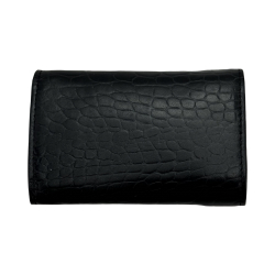 Ключниця шкіряна Eminsa 1506 4-1 чорна