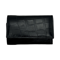 Ключниця шкіряна Eminsa 1506 4-1 чорна