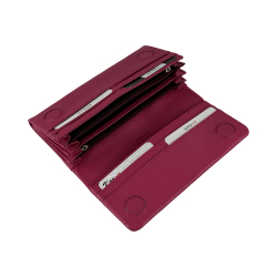 Кошелек женский кожаный Karya 1159-244 фуксия