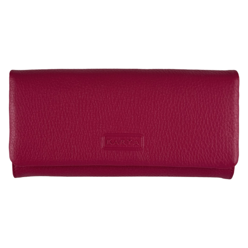 Кошелек женский кожаный Karya 1159-244 фуксия