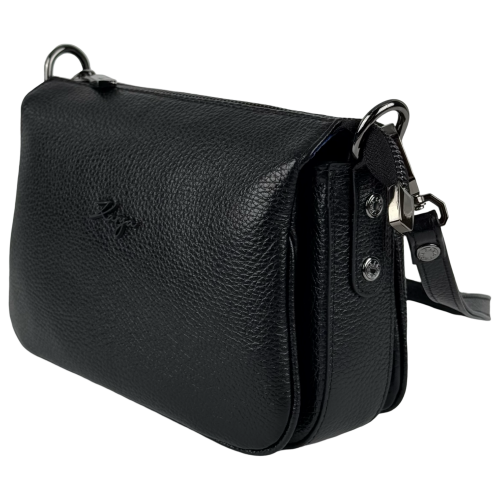 Сумка жіноча шкіряна Karya 5069-45 чорна