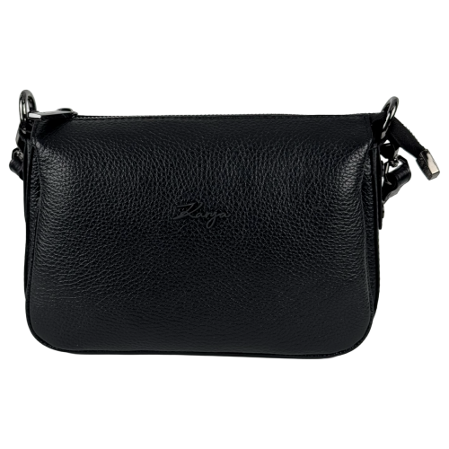 Сумка жіноча шкіряна Karya 5069-45 чорна