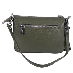 Сумка жіноча шкіряна Karya 5069-084 хакі