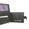 Гаманець чоловічий шкіряний Karya 0456-35 хакі (шкіра Crazy Horse)
