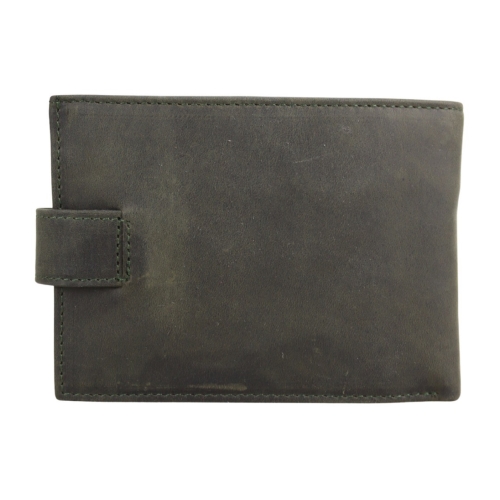 Гаманець чоловічий шкіряний Karya 0456-35 хакі (шкіра Crazy Horse)