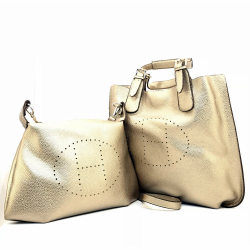 Сумка жіноча Vienca B9922 золотиста