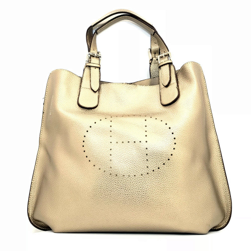 Сумка женская Vienca B9922 золотистая фото 1