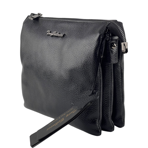 Сумка женская кожаная Tony Bellucci 0077-281 черная