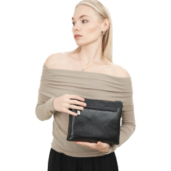 Сумка женская кожаная Tony Bellucci 0077-281 черная