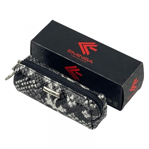 Ключниця шкіряна Eminsa 1520 82-1 чорна