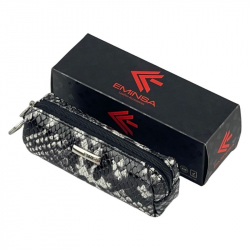 Ключница кожаная Eminsa 1520 82-1 черная