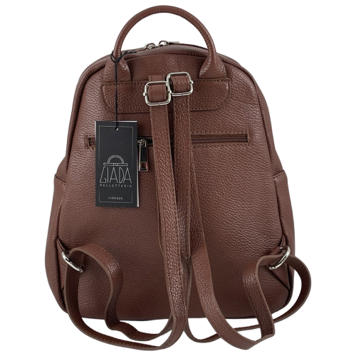 Рюкзак жіночий шкіряний Genuine Leather 759281 коричневий