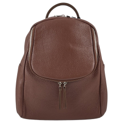 Рюкзак жіночий шкіряний Genuine Leather 759281 коричневий