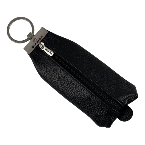 Ключниця шкіряна Eminsa 1588 18-1 чорна
