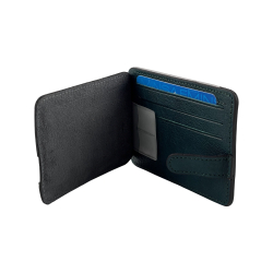 Гаманець картхолдер шкіряний Eminsa 1594 24-16 смарагдовий