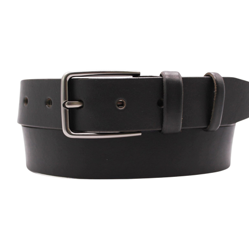 Ремень мужской кожаный Кремень 01407703 125 см Флоренция черный