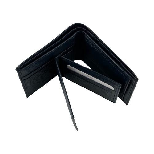 Гаманець чоловічий шкіряний Bond 519-1170 темно-синій