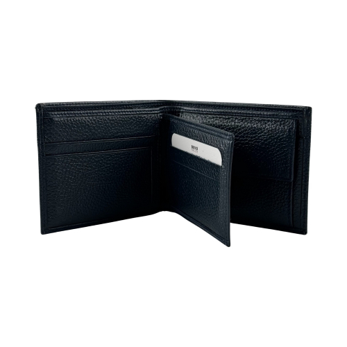 Гаманець чоловічий шкіряний Bond 519-1170 темно-синій