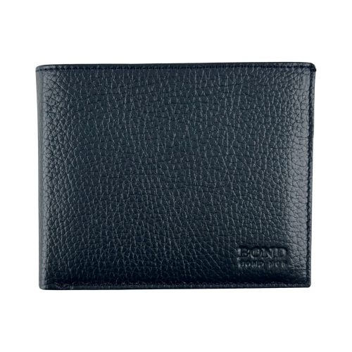 Гаманець чоловічий шкіряний Bond 519-1170 темно-синій