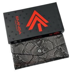 Кошелек женский кожаный Eminsa 2184 49-39 темно-серый