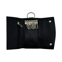 Ключниця шкіряна Eminsa 1505 18-1 чорна