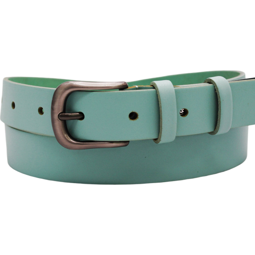 Ремінь жіночий шкіряний Кремінь 05.30.00.147 мʼятний 125 см