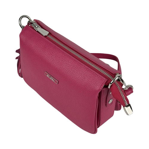 Сумка жіноча шкіряна Karya 5069-244 фуксія