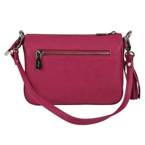 Сумка жіноча шкіряна Karya 5069-244 фуксія