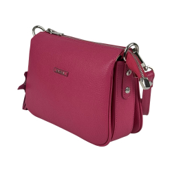 Сумка жіноча шкіряна Karya 5069-244 фуксія