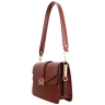 Сумка жіноча шкіряна Karya 2584-615 коричнева