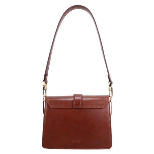 Сумка жіноча шкіряна Karya 2584-615 коричнева