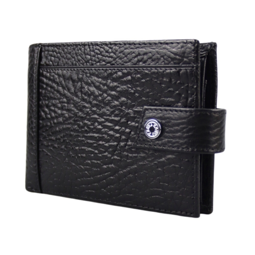 Гаманець чоловічий шкіряний Karya 0456-03 чорний