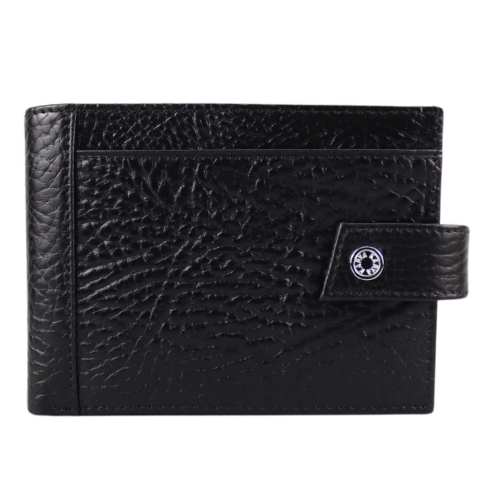 Гаманець чоловічий шкіряний Karya 0456-03 чорний