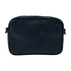 Сумка жіноча шкіряна Vittorio Safino VS 246 чорна Корсика