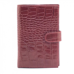 Гаманець чоловічий шкіряний гладкий Bond 509-958 червоний