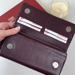 Гаманець жіночий шкіряний Butun 587-004 002 бордовий