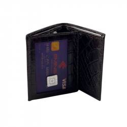 Гаманець чоловічий шкіряний Eminsa 1126 4-3 темно-коричневий